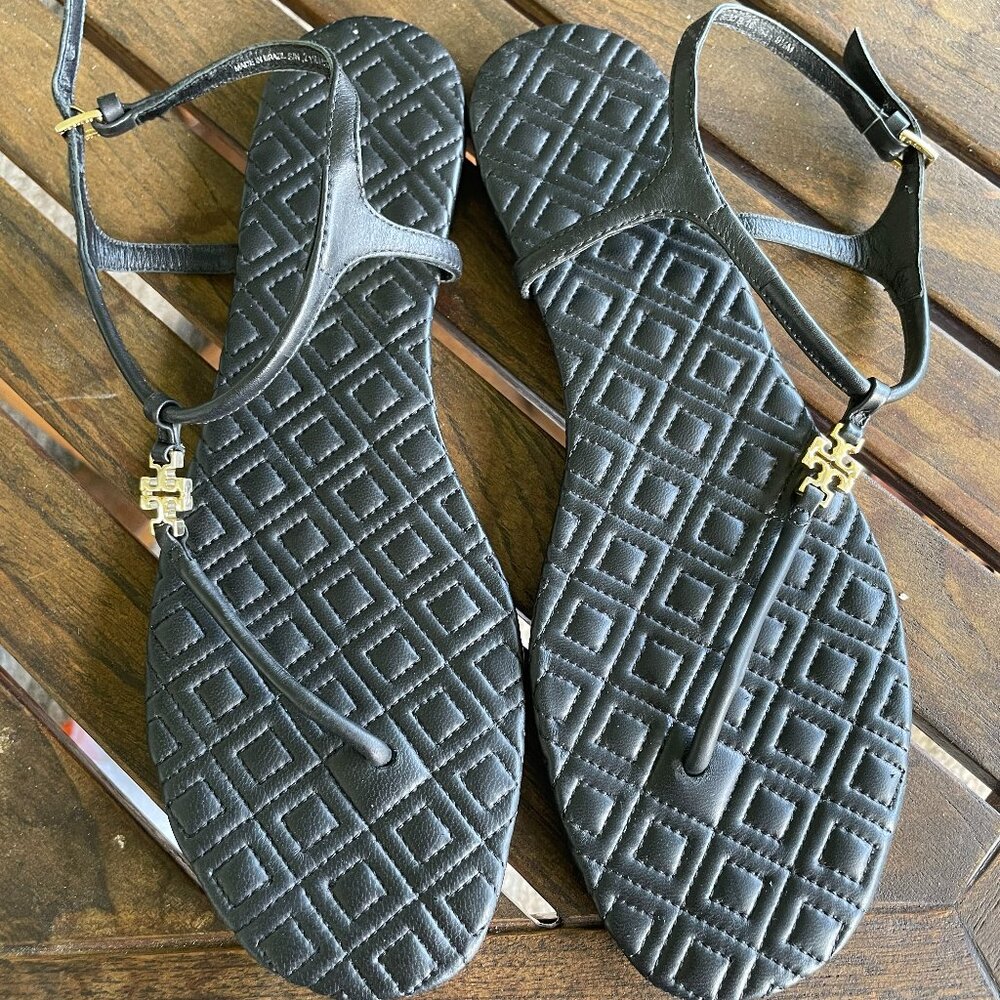 Tory Burch Quilted Marion Sandals